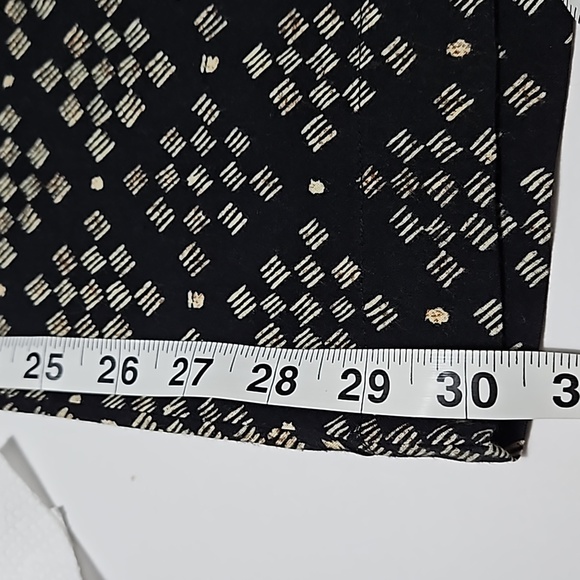 Physical Attraction 2pc Matching Pant Set Size S Tall Black & Cream #W-624 - Picture 15 of 15